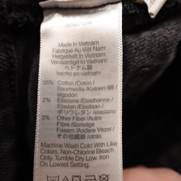 Madewell Mid-Rise Kick Out Jeans Women’s 27 Black Washed Stretch Denim 27” - Picture 12 of 12